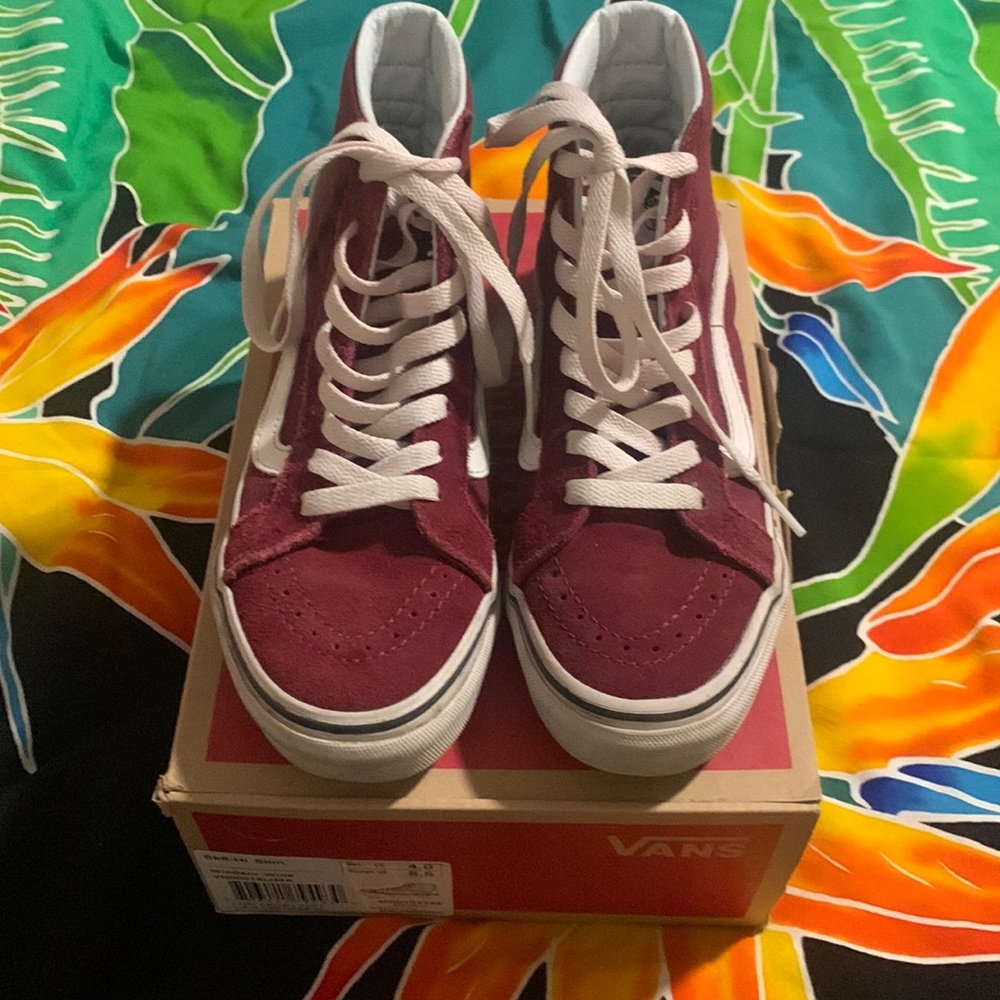Vans Sk8-Hi Slim - Windsor Wine Women 5.5